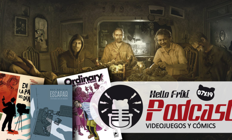 HF 7x19 Videojuegos y Cómics: Resident Evil VII, malos rollos entre autores de cómic...