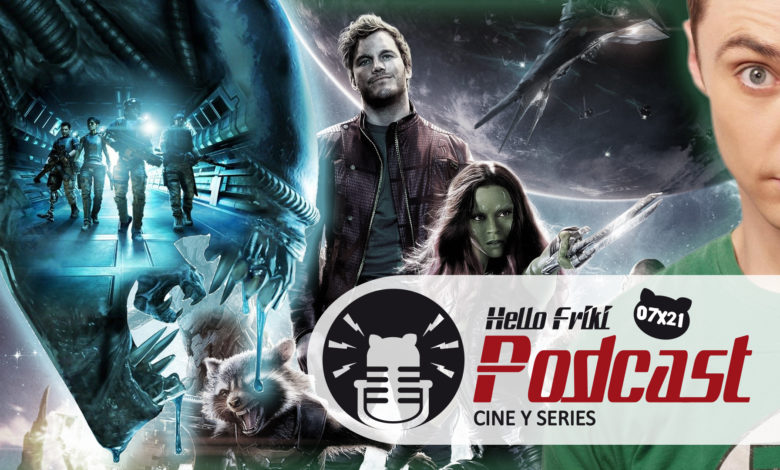 HF 7x21 Cine y Series: Alien Covenant, K-Pax, Supergirl...