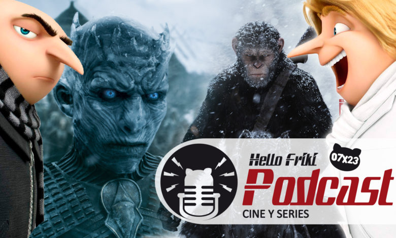 HF 7x23 Cine y Series: Emmy, Juego de Tronos, La guerra del planeta de los simios...
