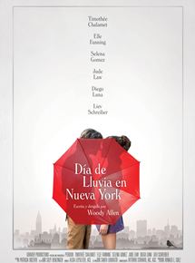 Póster de Día de lluvia en Nueva York