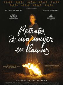 Póster de Retrato de una mujer en llamas