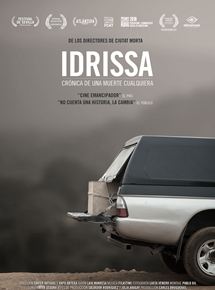 Póster de Idrissa, crónica de una muerte cualquiera