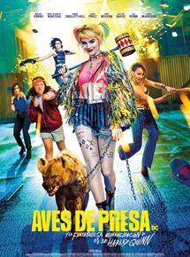 Póster de Aves de Presa (y la fantabulosa emancipación de Harley Quinn)