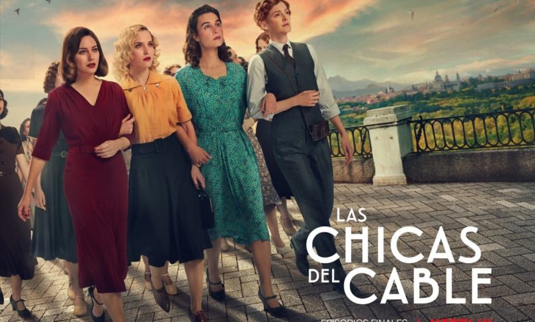 Póster de la temporada 5 de "Las chicas del cable"