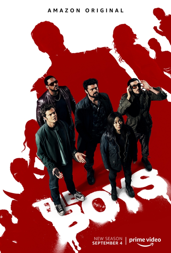 Póster de la temporada 2 de "The Boys"