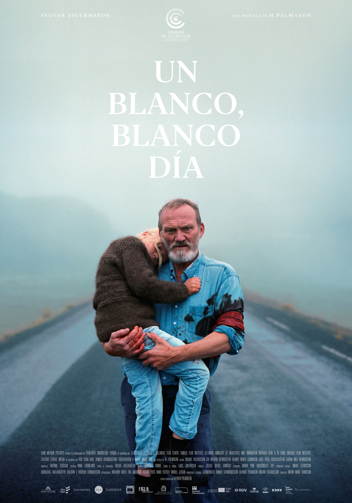 Póster de Un blanco, blanco día