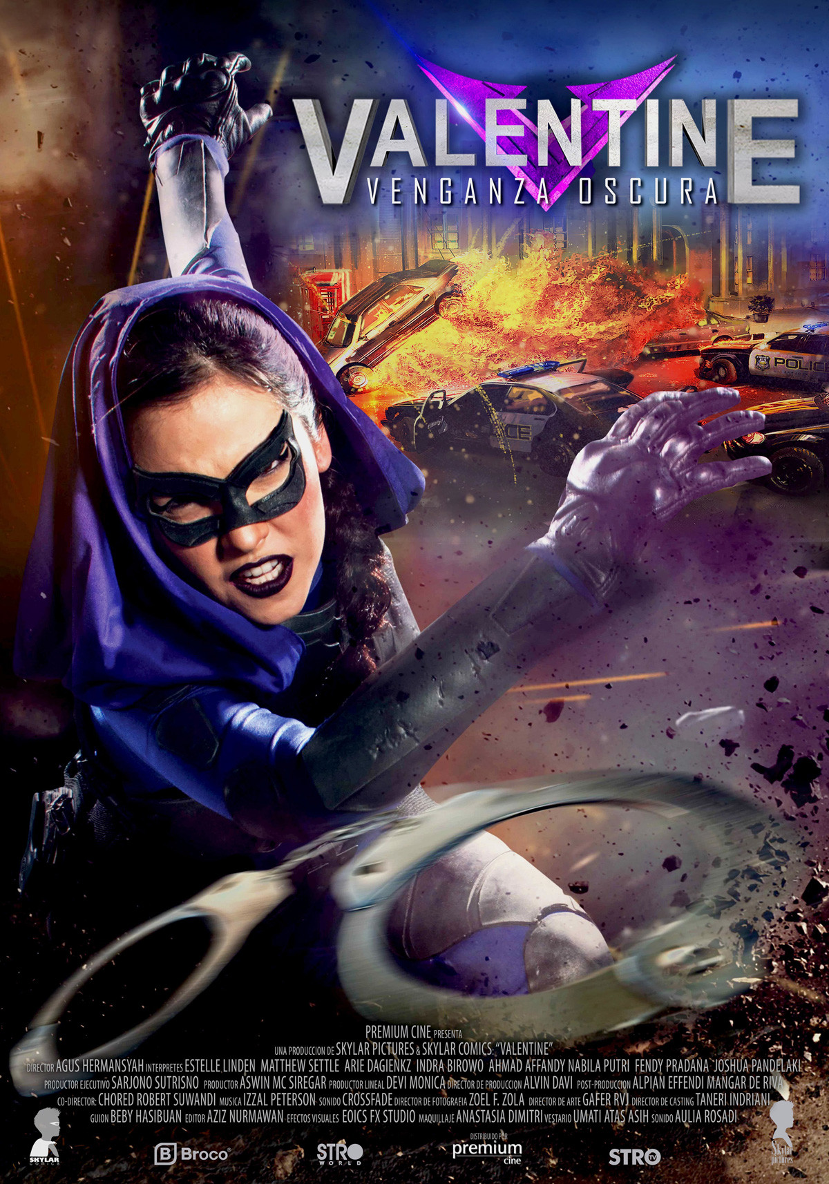 Póster de Valentine. Venganza oscura