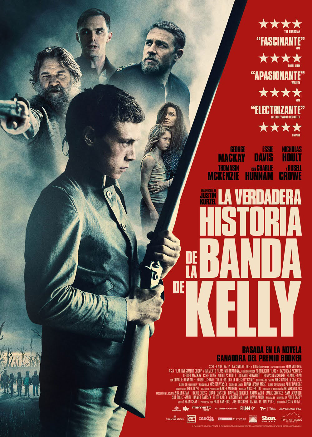 Póster de La verdadera historia de la banda de Kelly