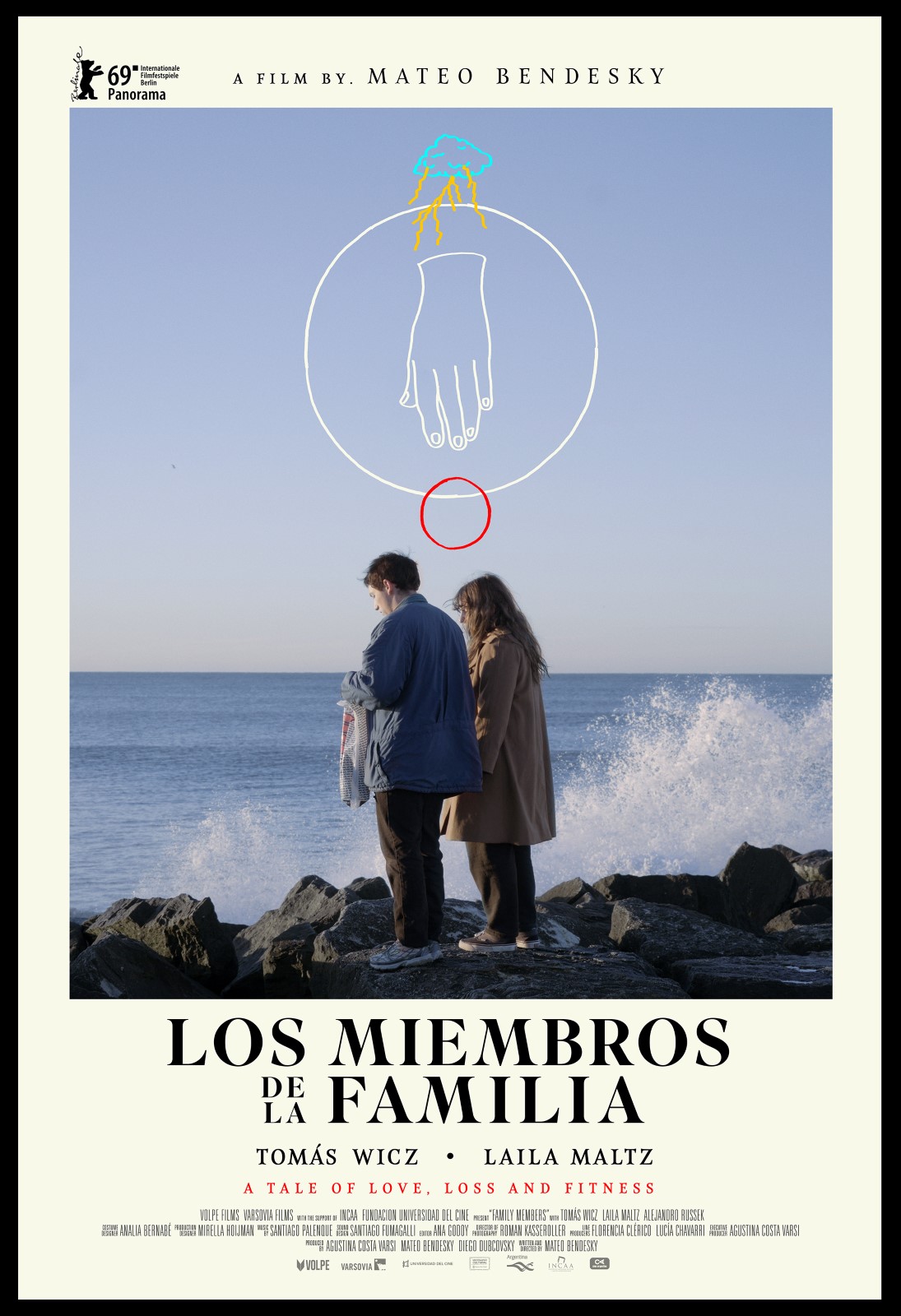 Póster de Los miembros de la familia