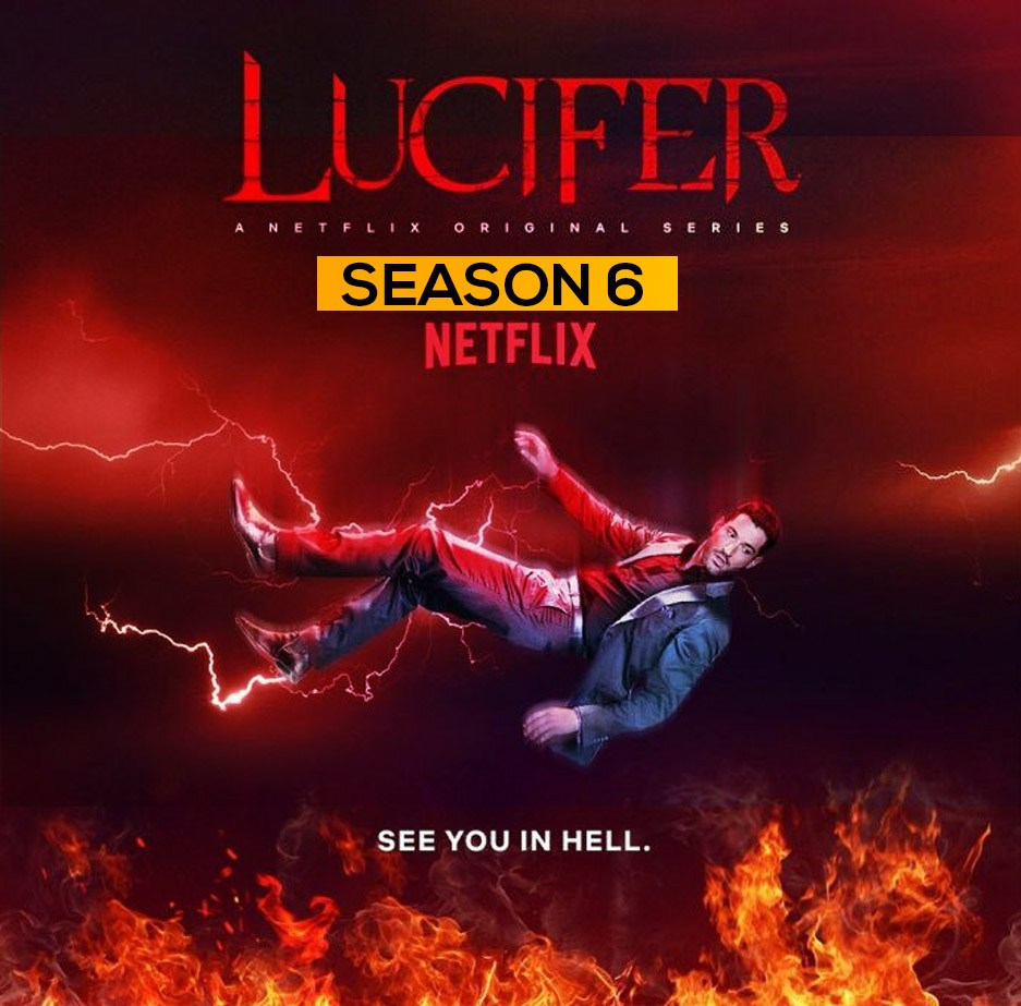Póster de la temporada 6 de "Lucifer"