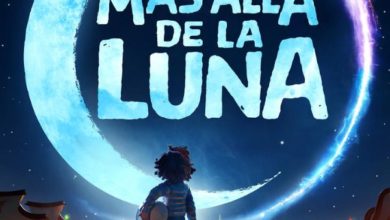 Póster de "Más allá de la luna"