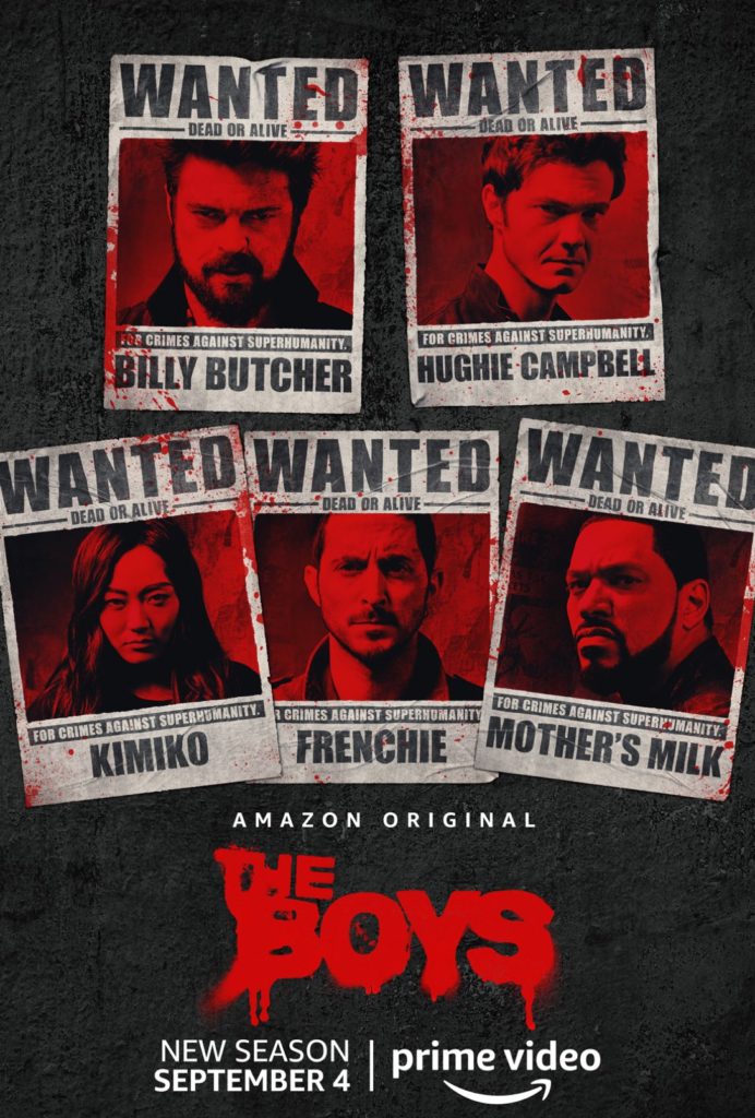 Póster de la temporada 2 de "The Boys"