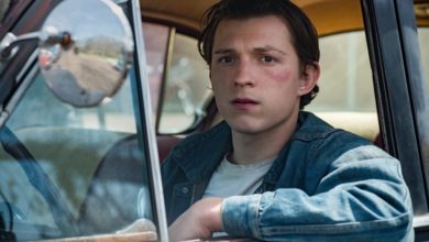 Imágenes de "El diablo a todas horas", con Tom Holland y Robert Pattinson