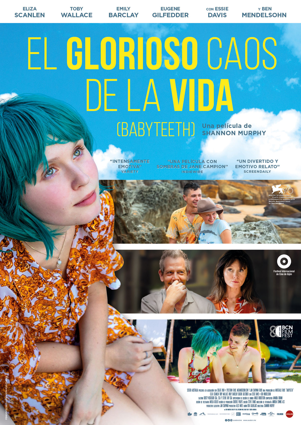 Póster de El glorioso caos de la vida