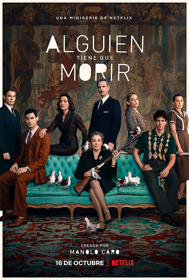 Póster de "Alguien tiene que morir"