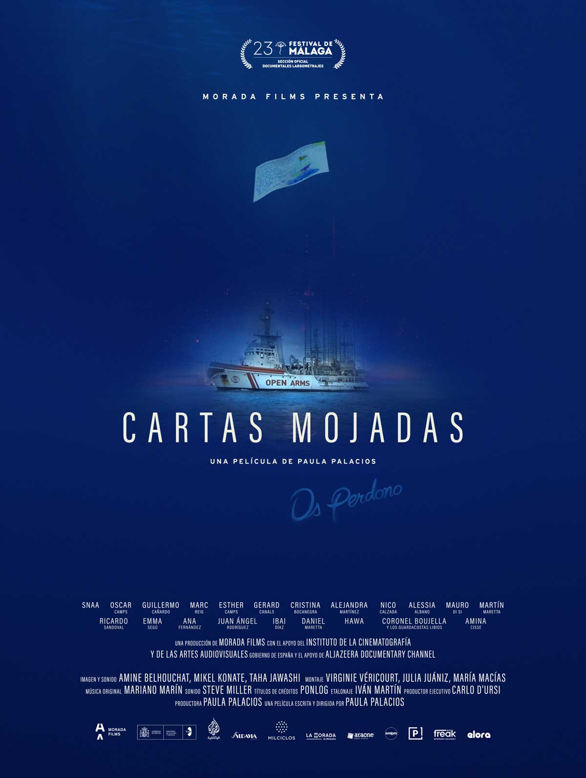 Póster de Cartas mojadas