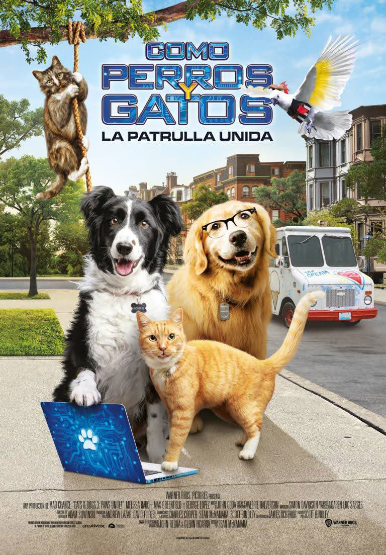 Póster de Como perros y gatos: La patrulla unida