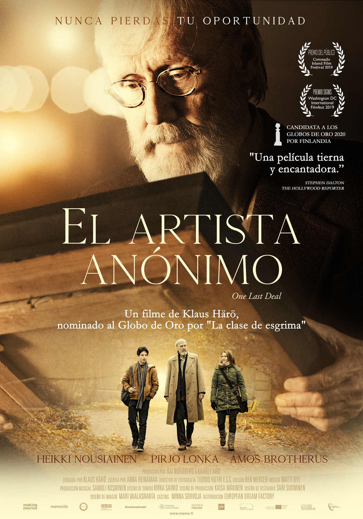 Póster de El artista anónimo