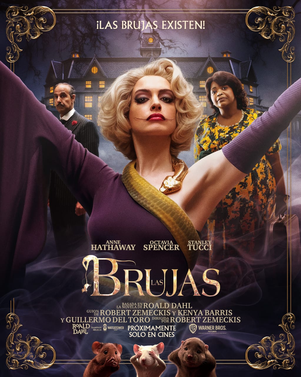 Póster de Las Brujas (de Roald Dahl)