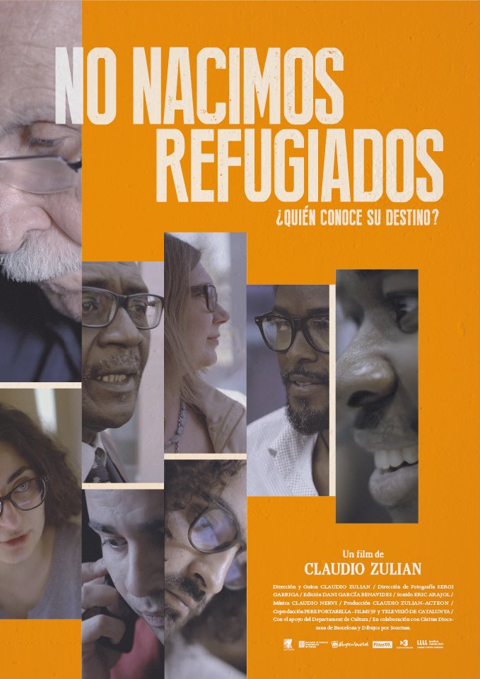 Póster de No nacimos refugiados