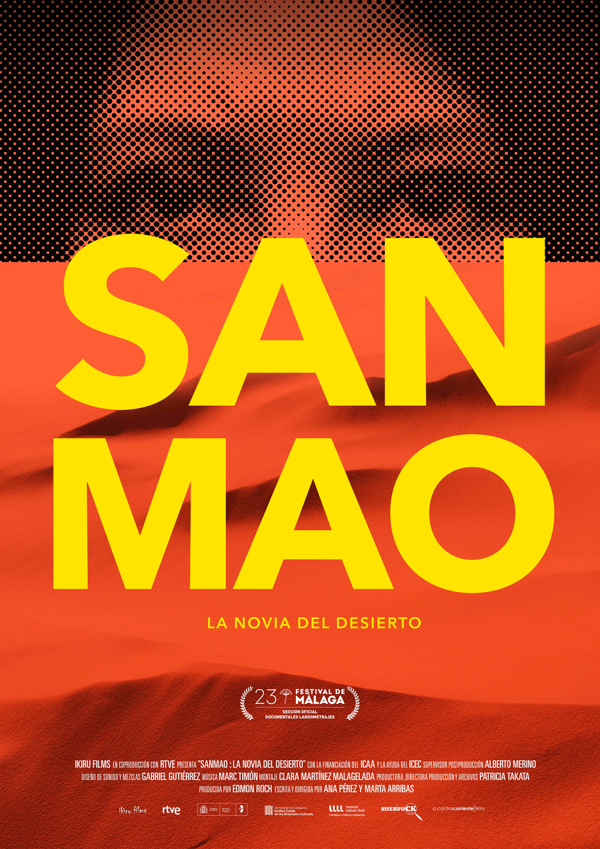 Póster de Sanmao: La novia del desierto