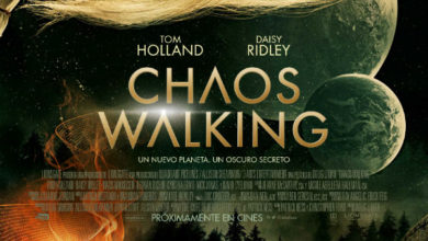 Póster de "Chaos Walking", con Tom Holland y Daisy Ridley