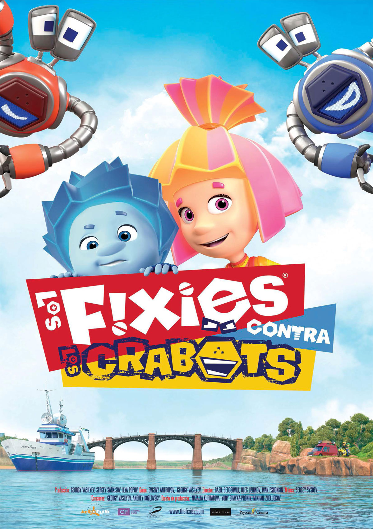 Póster de Los Fixies contra los Crabots