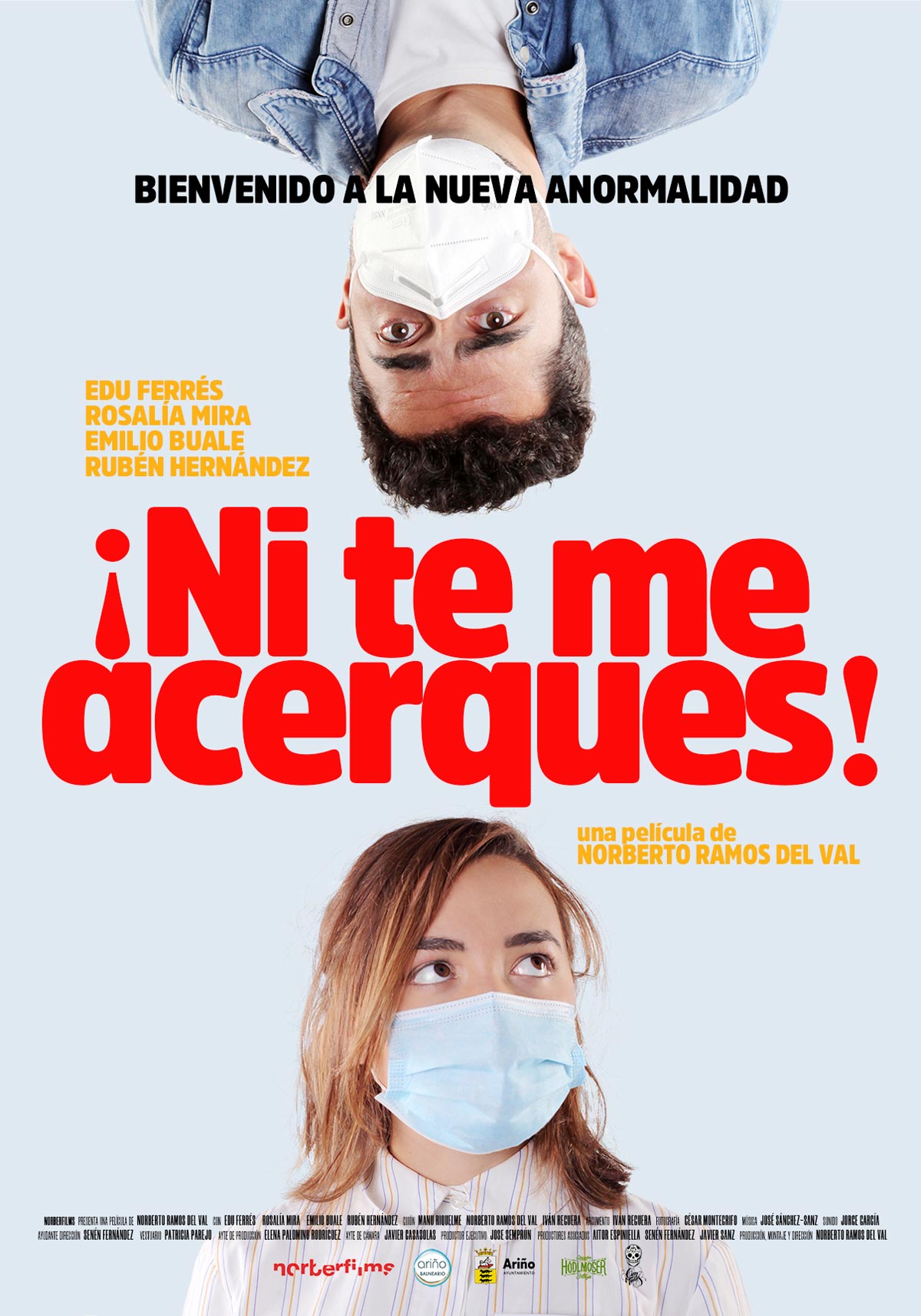 Póster de ¡Ni te me acerques!