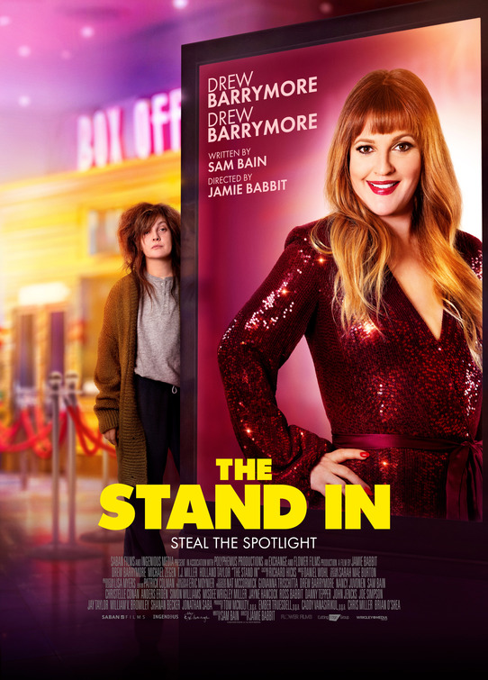 Póster de "The Stand-In", con Drew Barrymore