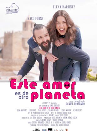 Póster de Este amor es de otro planeta Póster de Este amor es de otro planeta