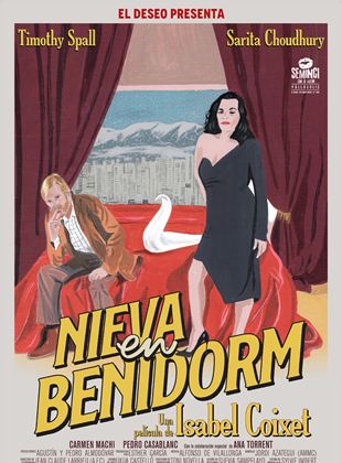 Póster de Nieva en Benidorm Póster de Nieva en Benidorm