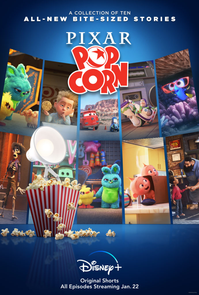 Póster de "Pixar Popcorn"
