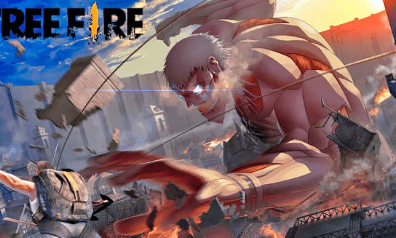 Primero Saitama ahora Eren, Free Fire prepara colaboración con Attack on Titan