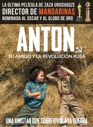 Póster de Anton, su amigo y la Revolución Rusa