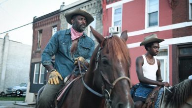 Póster e imágenes de "Concrete Cowboy", con Idris Elba