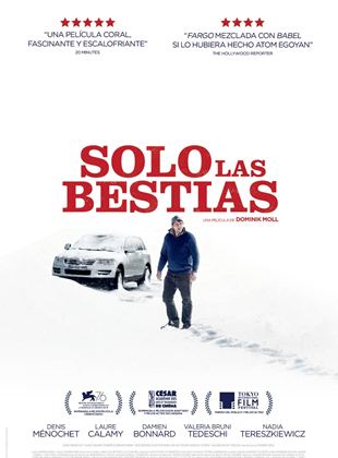 Póster de Solo las bestias