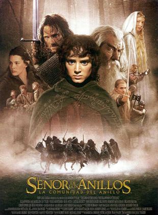 Póster de El Señor de los Anillos: La Comunidad del Anillo