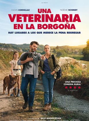 Póster de Una veterinaria en la Borgoña Póster de Una veterinaria en la Borgoña