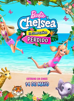Póster de Barbie y Chelsea, el cumpleaños perdido