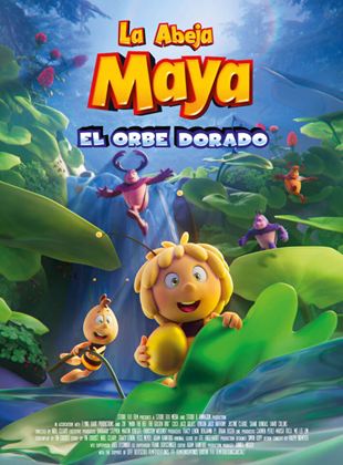 Póster de La abeja Maya y el orbe dorado