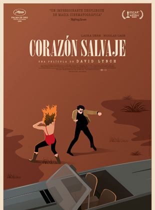 Póster de Corazón salvaje Póster de Corazón salvaje