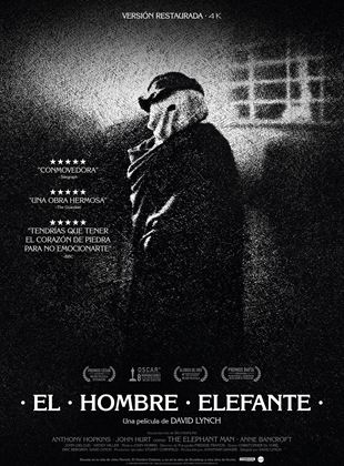 Póster de El hombre elefante Póster de El hombre elefante