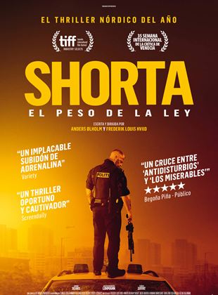 Póster de Shorta, el peso de la ley