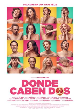 Póster de Donde caben dos