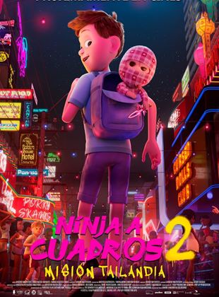 Póster de Ninja A Cuadros 2: Misión Tailandia