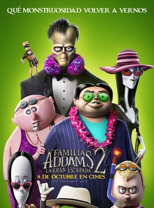 Póster de La familia Addams 2: La gran escapada Póster de La familia Addams 2: La gran escapada