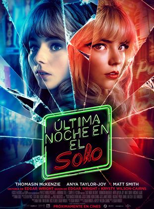 Póster de Última noche en el Soho