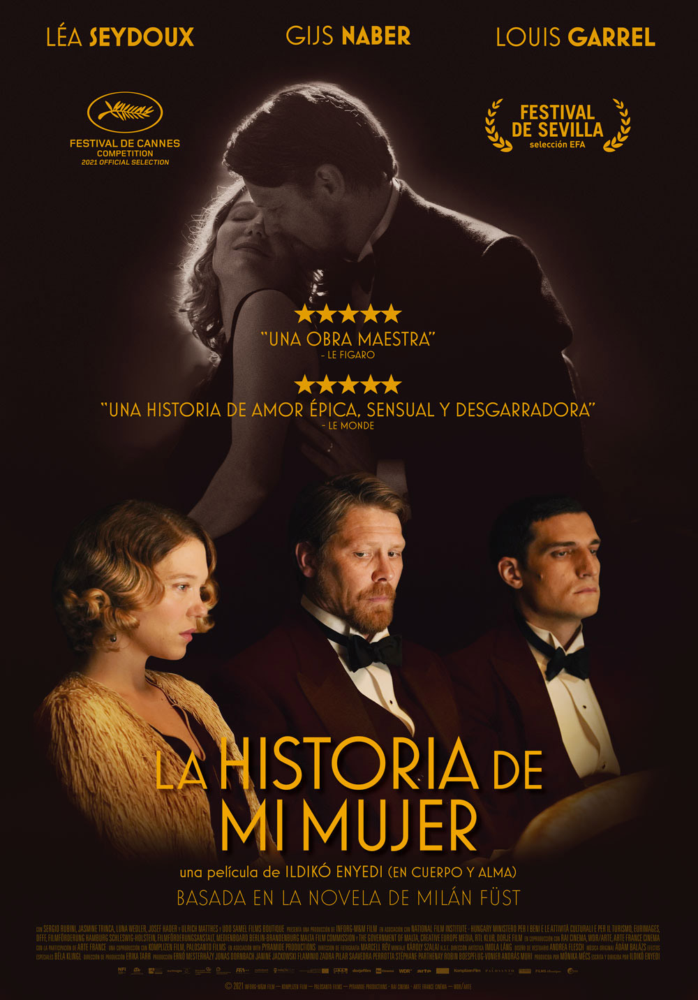 Póster de La historia de mi mujer