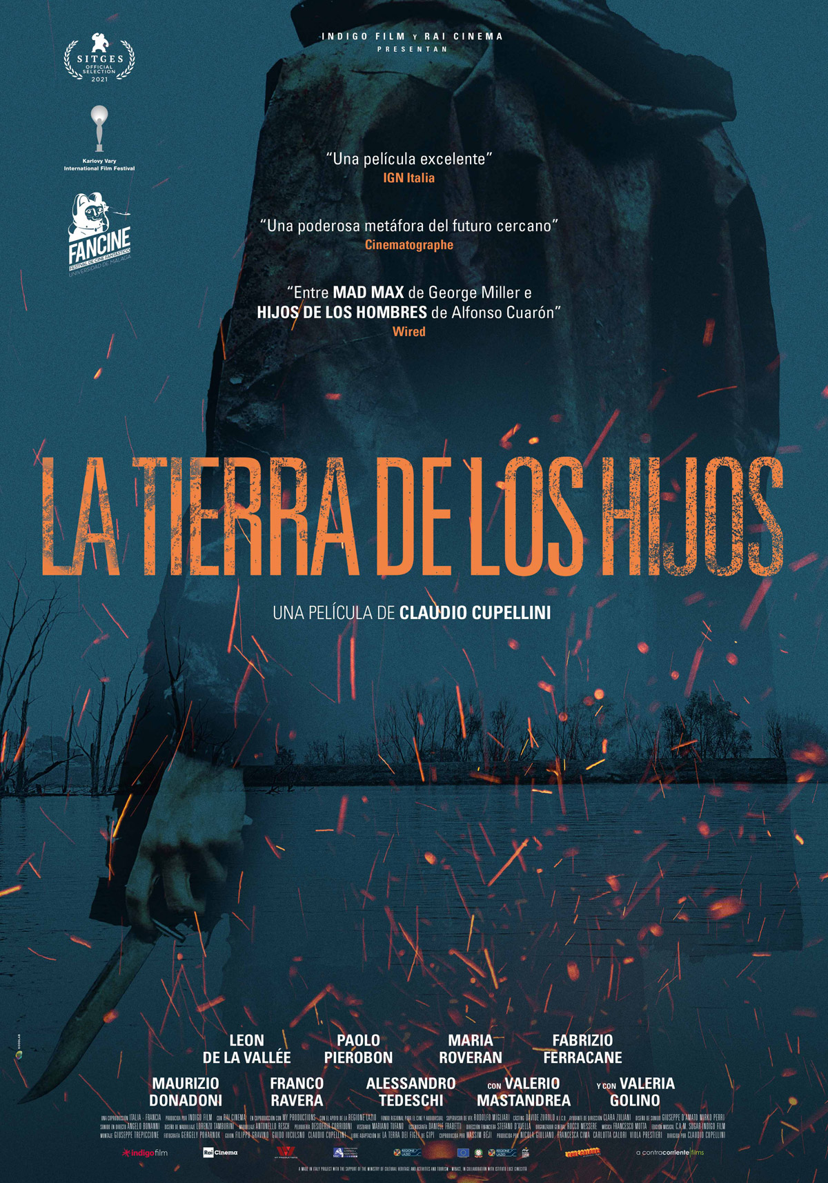 Póster de La tierra de los hijos