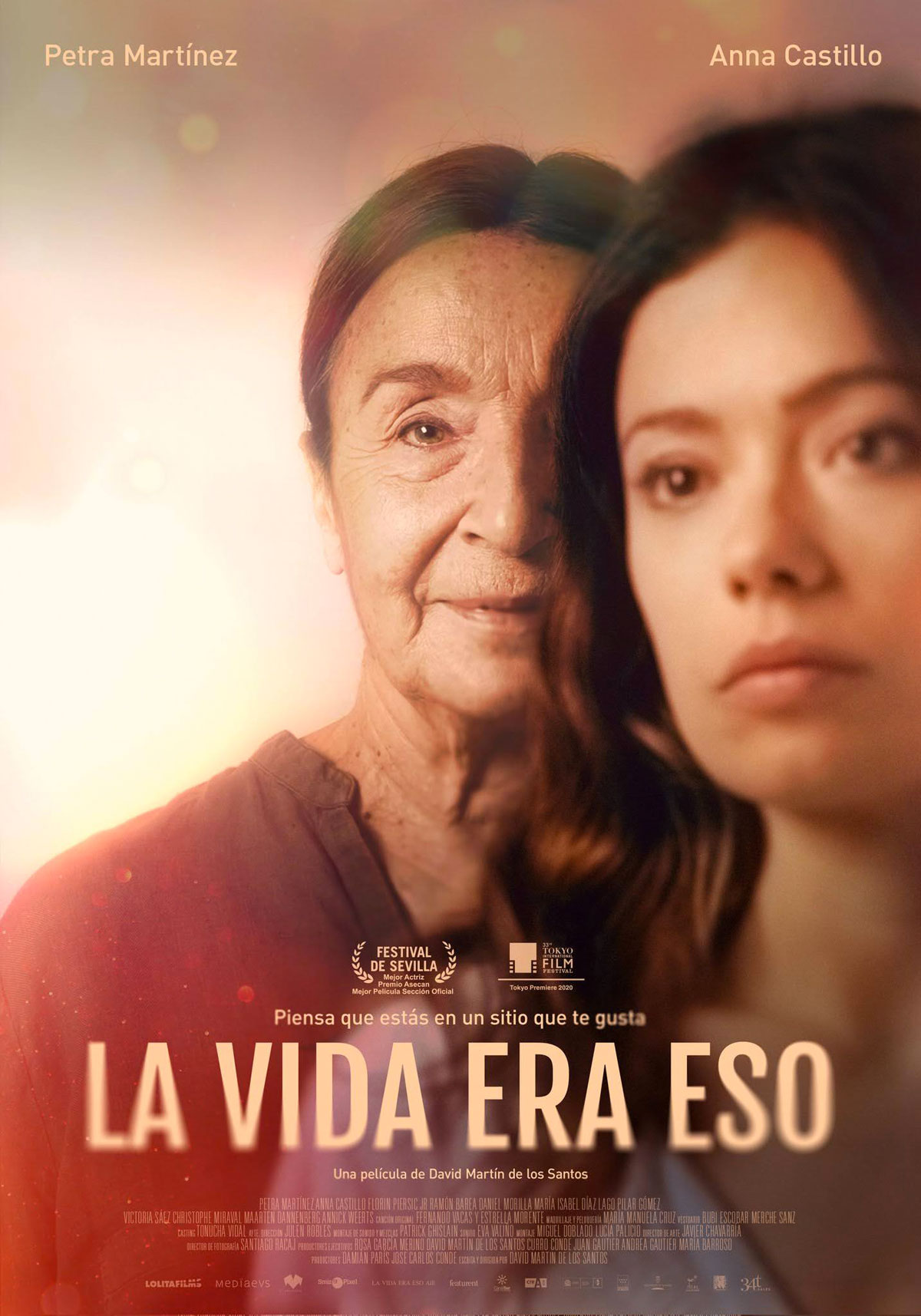 Póster de La vida era eso